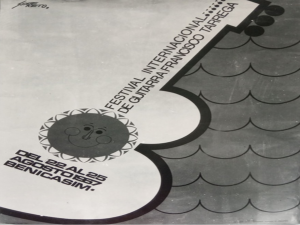Cartel 1967 - I Certamen Internacional de Guitarra «Francisco Tárrega» de Benicàssim