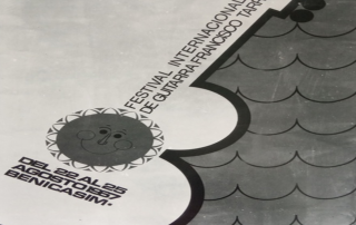 Cartel 1967 - I Certamen Internacional de Guitarra «Francisco Tárrega» de Benicàssim