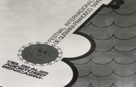 Cartel 1967 - I Certamen Internacional de Guitarra «Francisco Tárrega» de Benicàssim