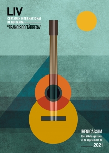 CARTEL LIV CERTAMEN GUITARRA BENICASSIM